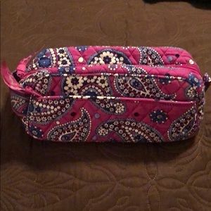 Vera Bradley cosmetic bag.